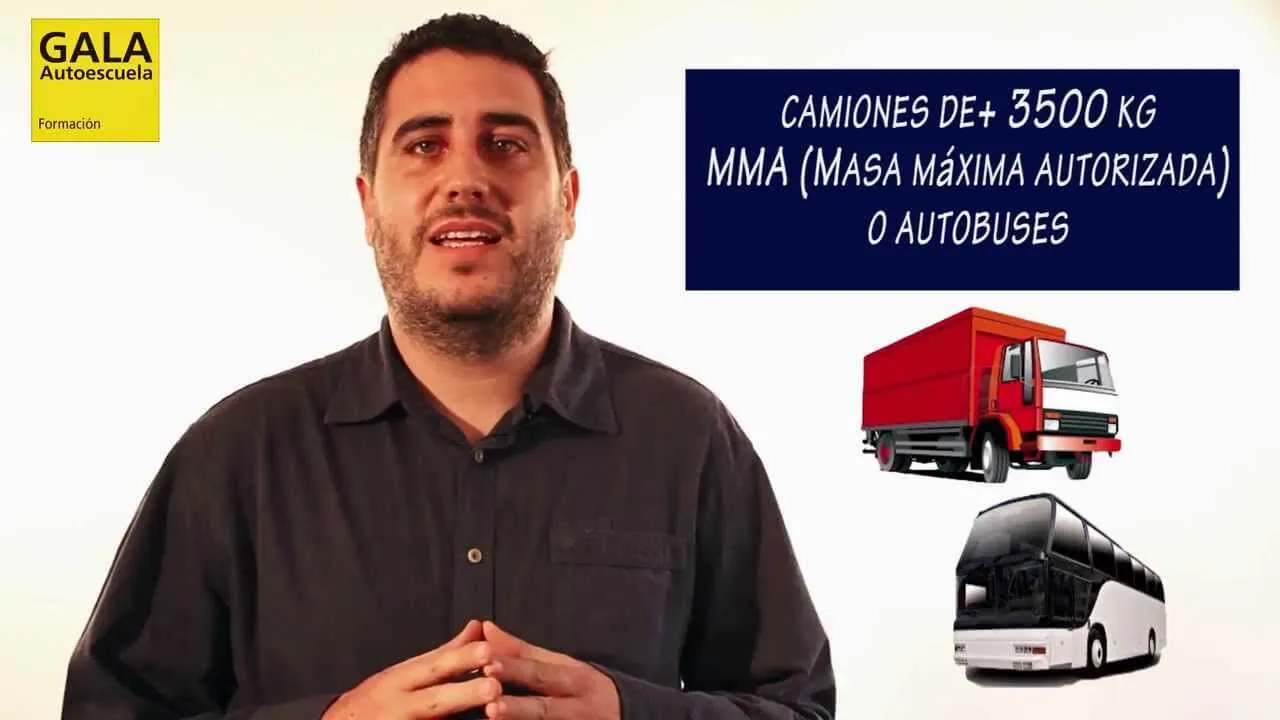 ¿Qué carnet es el de camion?