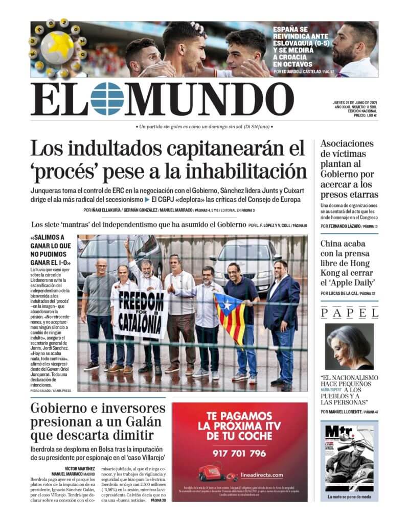 ¿Quién dirige el periódico de España?
