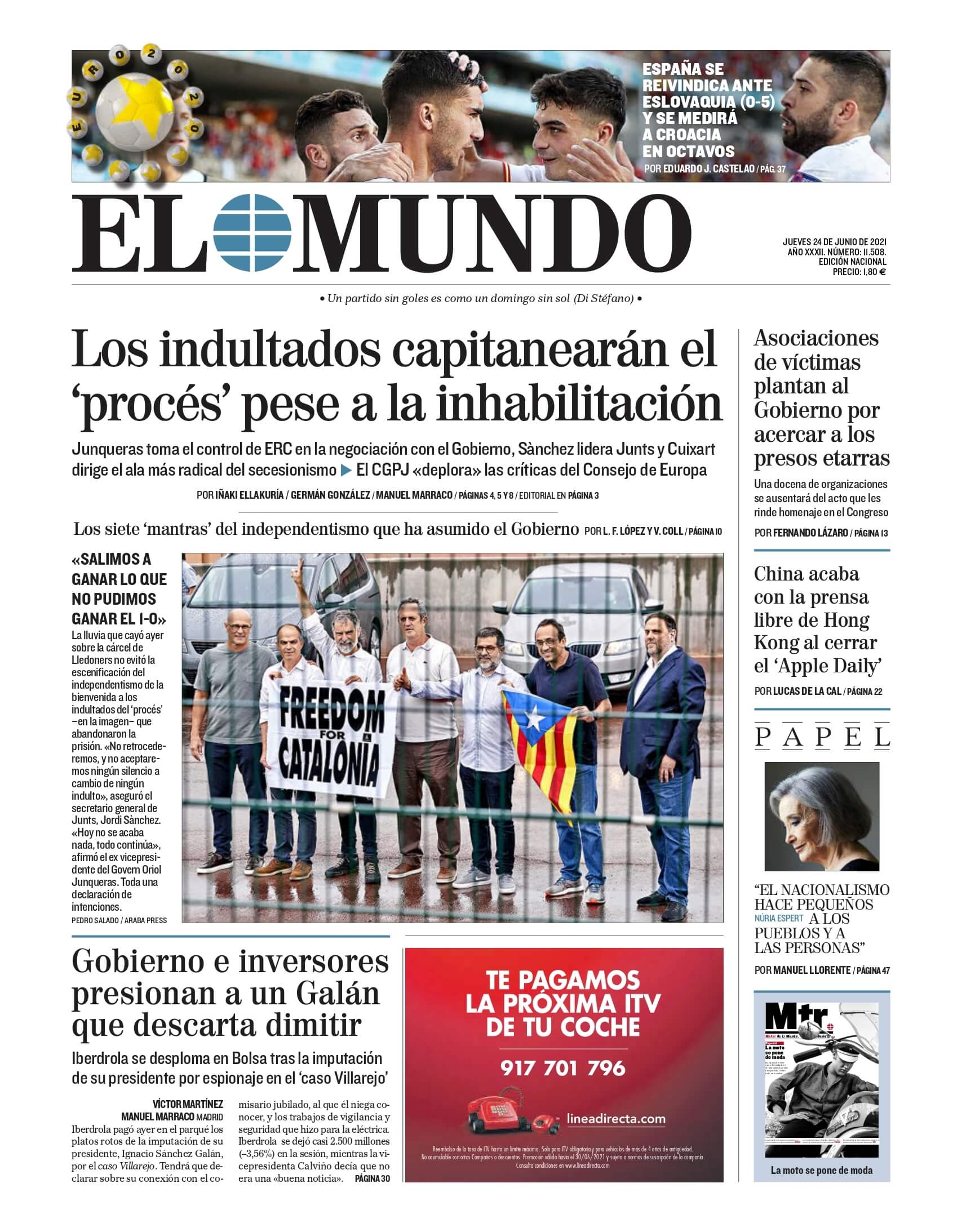 ¿Quién dirige el periódico de España?