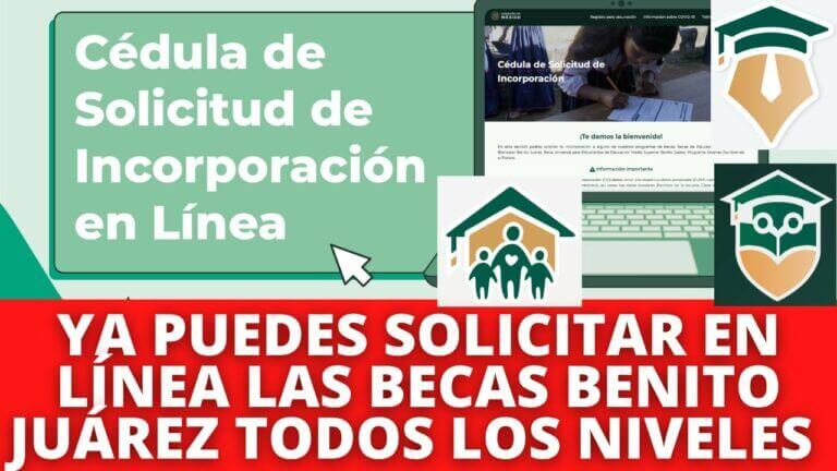 Becas benito juarez registro en linea