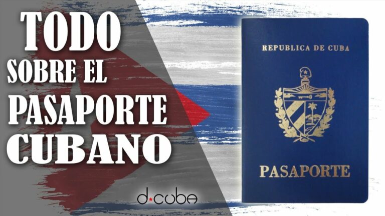 Planilla para renovar pasaporte cubano en estados unidos