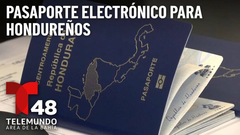 Nuevo pasaporte hondureño