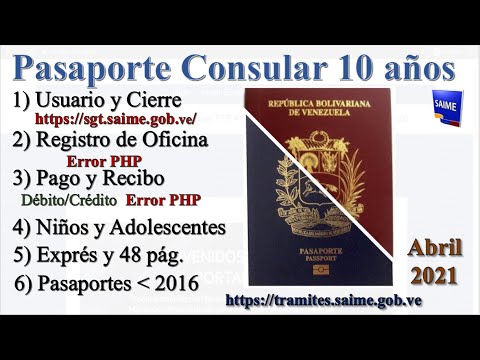 Pasaporte consular