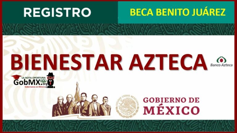 Descubre el bienestar azteca en vienestarazteca.com.mx