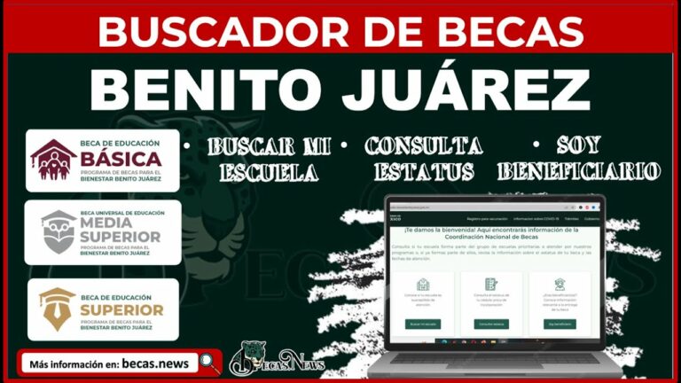 Buscador de estatus becas benito juarez