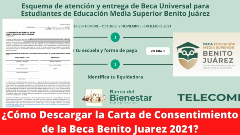 Carta beca benito juarez