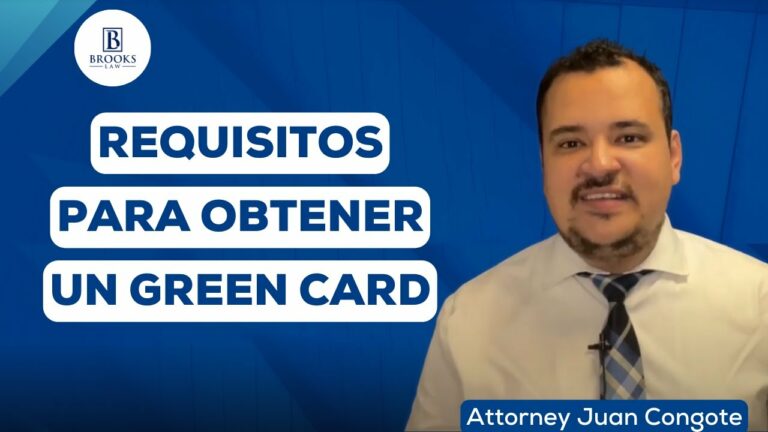 Green card requisitos
