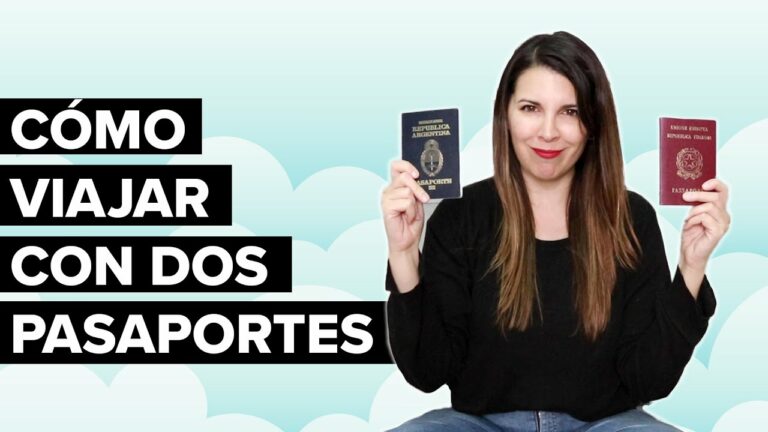 Como viajar con dos pasaportes