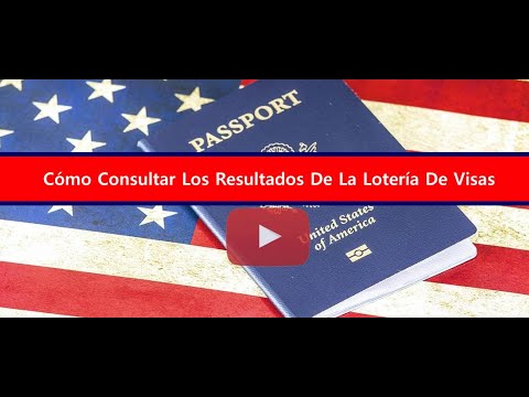 Resultados lotería de visas