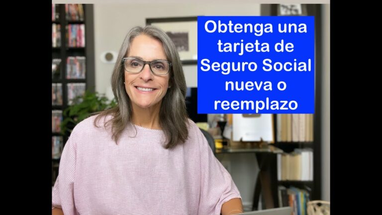 Como sacar un seguro social en usa