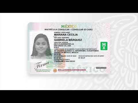 Tarjeta consular mexicana