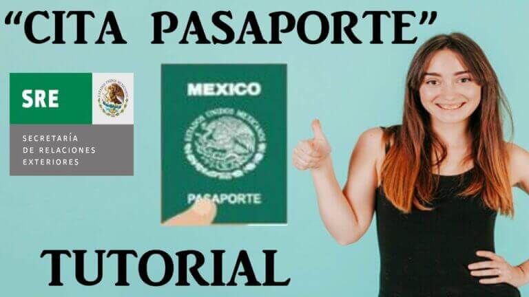 Cita para pasaporte mexicano por internet