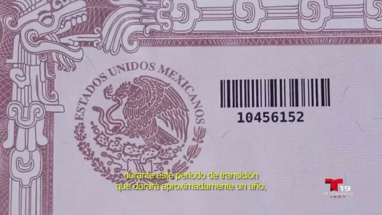 Acta de nacimiento consulado mexicano