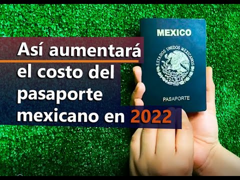 Precio por renovar pasaporte mexicano