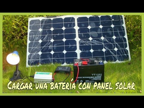Descubre la placa solar ideal para cargar una batería de 100Ah