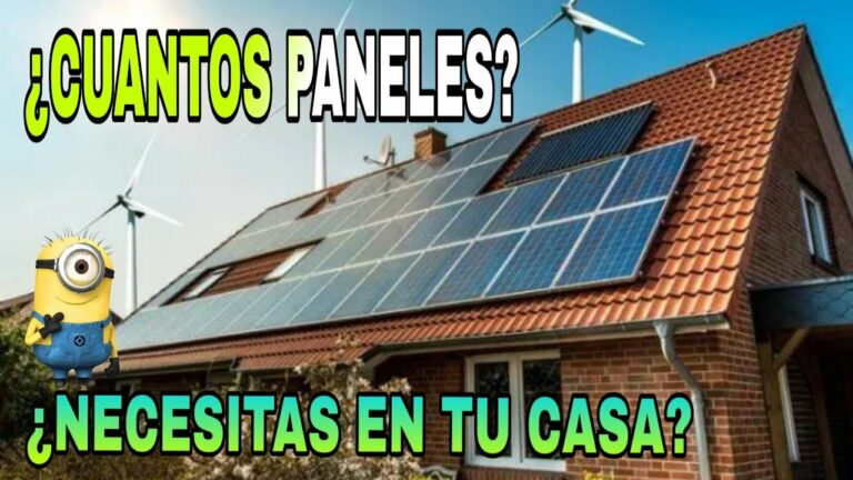 ¿Cuántos paneles solares necesito para generar 1 kW? Descubre la respuesta.