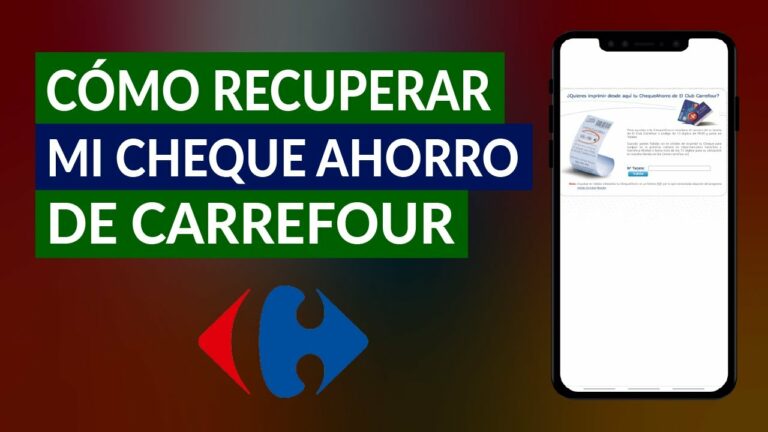 Carrefour Chequeahorro: Ahorre dinero en sus compras