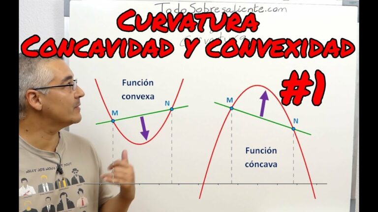 Curvas concavas y convexas: Un análisis optimizado y conciso