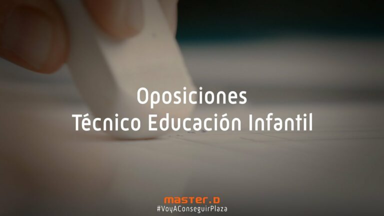 Oposiciones Técnico Educación Infantil en Andalucía: Guía Optimizada